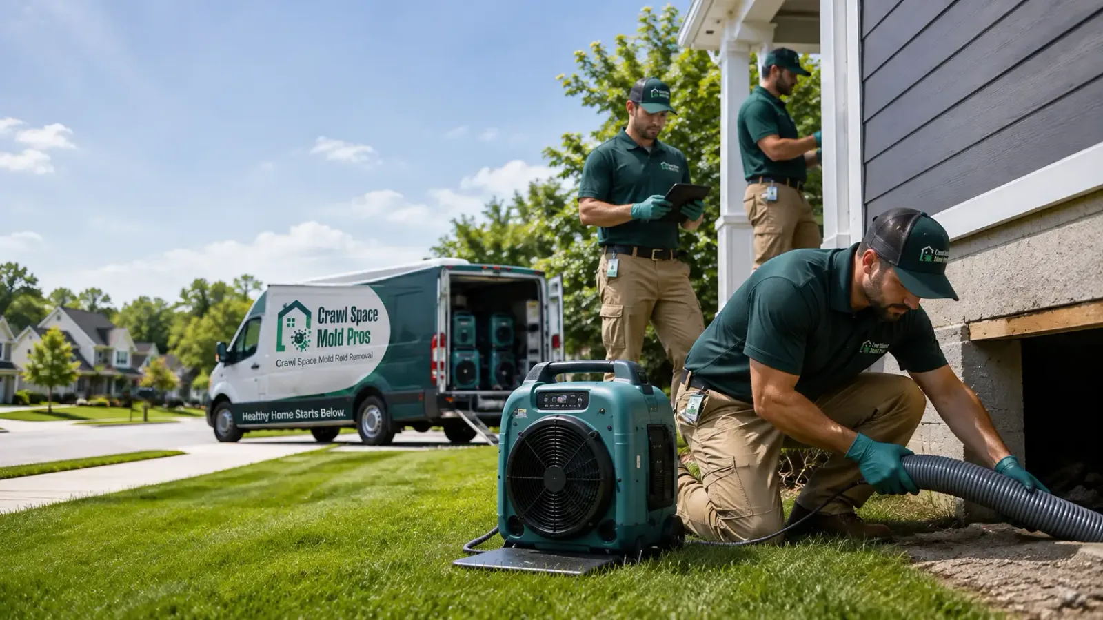 Crawl Space Mold Removal in Glendale, UT